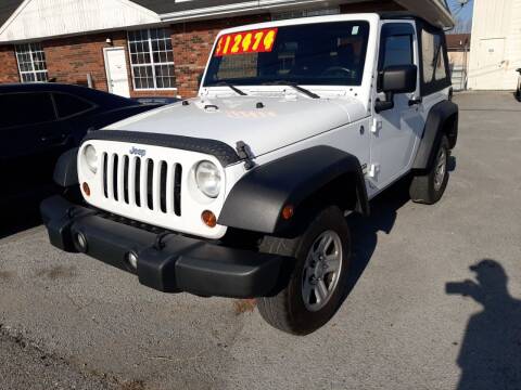 2013 Jeep Wrangler for sale at tazewellauto.com in Tazewell TN