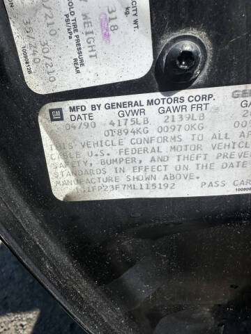 1991 Chevrolet Camaro Z28