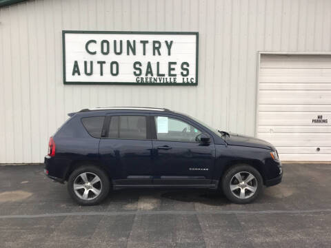 2016 Jeep Compass for sale at COUNTRY AUTO SALES LLC in Greenville OH