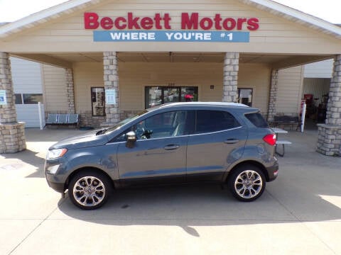 2018 Ford EcoSport for sale at Beckett Motors in Camdenton MO