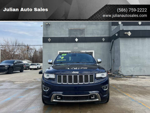 2015 Jeep Grand Cherokee for sale at Julian Auto Sales in Warren MI