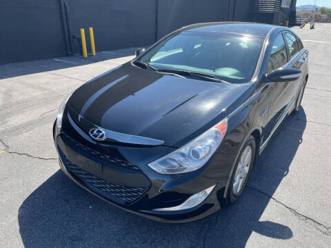2012 Hyundai Sonata Hybrid for sale at A & G Auto Body LLC in North Hollywood CA