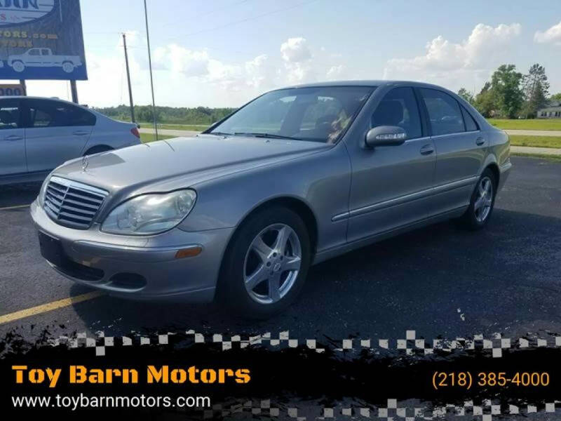 2006 Mercedes-Benz S-Class for sale at Toy Barn Motors in New York Mills MN