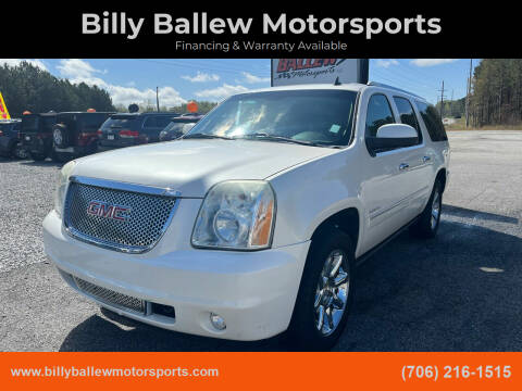 2012 GMC Yukon XL for sale at Billy Ballew Motorsports in Dawsonville GA