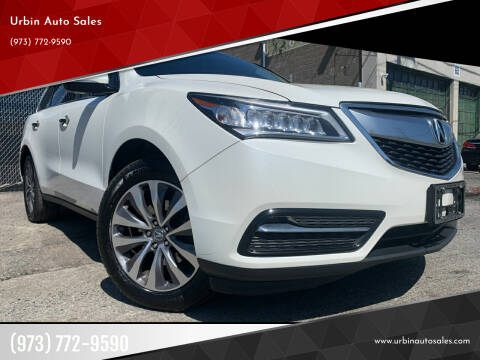2016 Acura MDX for sale at Urbin Auto Sales in Garfield NJ