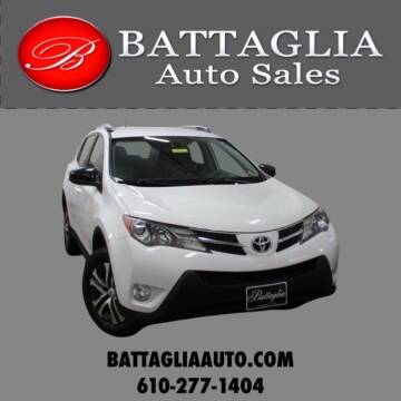 2013 Toyota RAV4 for sale at Battaglia Auto Sales in Plymouth Meeting PA