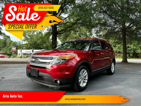 2013 Ford Explorer for sale at Aria Auto Inc. - Drive 1 Auto Sales in Wake Forest NC