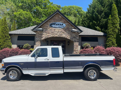 1995 Ford F-150 for sale at Hoyle Auto Sales in Taylorsville NC