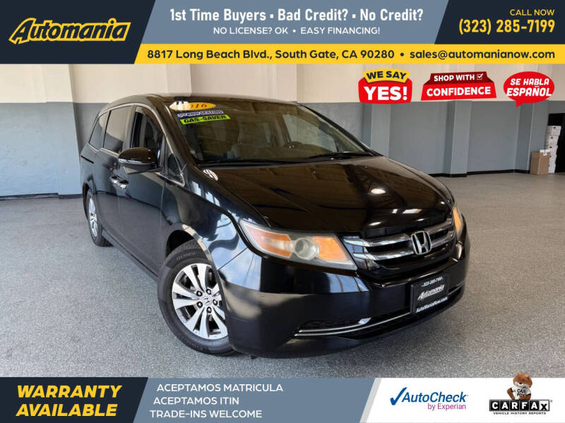 2016 Honda Odyssey SE
