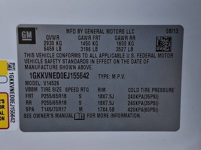 2014 GMC Acadia SLE-1