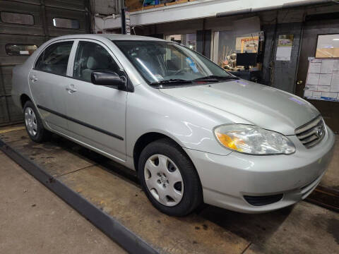 2004 Toyota Corolla for sale at Devaney Auto Sales & Service in East Providence RI