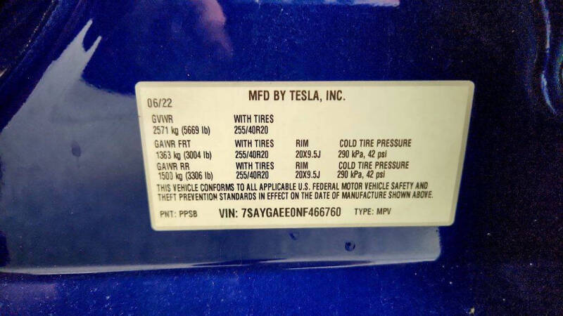 2022 Tesla Model Y Long Range