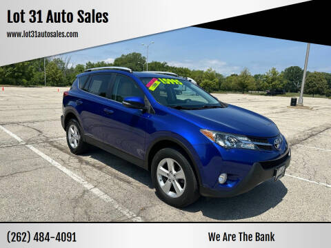 2014 Toyota RAV4 for sale at Lot 31 Auto Sales in Kenosha WI