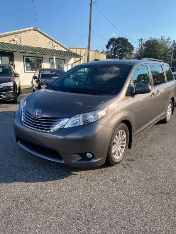 2017 Toyota Sienna for sale at A & H Auto Sales in Greenville SC