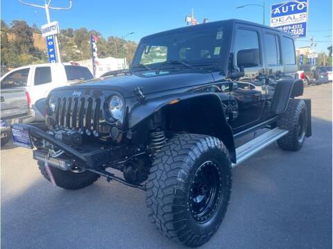 2015 Jeep Wrangler Unlimited for sale at AutoDeals in Daly City CA