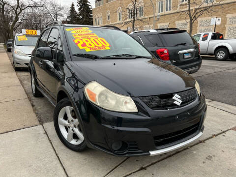 2008 Suzuki SX4 Crossover for sale at Jeff Auto Sales INC in Chicago IL