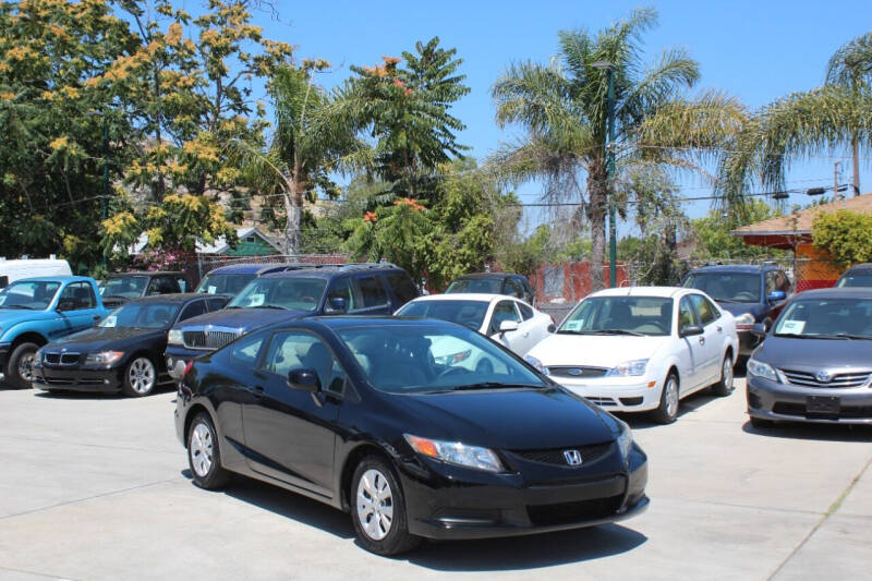 2012 Honda Civic for sale at August Auto in El Cajon CA