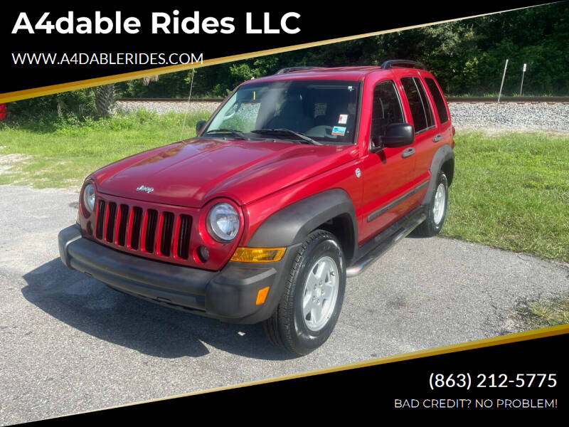 2007 Jeep Liberty for sale at A4dable Rides LLC in Haines City FL