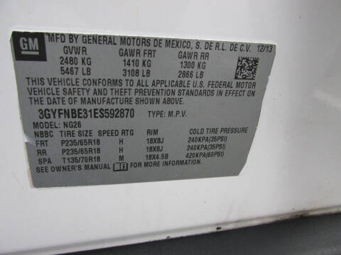 2014 Cadillac SRX Luxury Collection