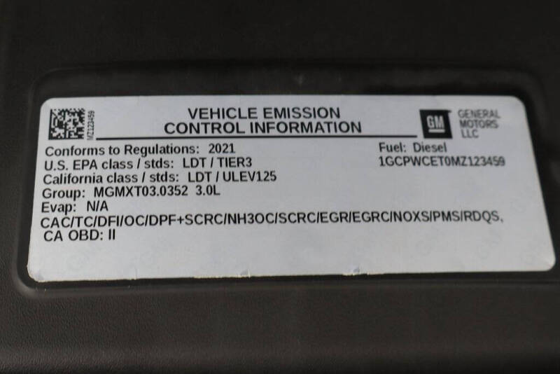 2021 Chevrolet Silverado 1500