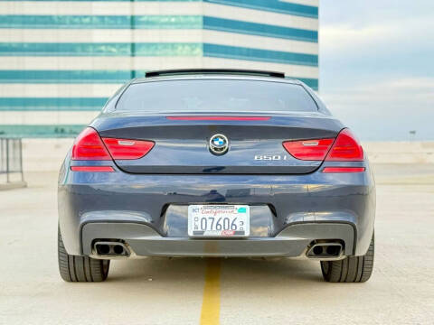 2012 BMW 6 Series 650i
