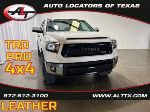 2017 Toyota Tundra for sale at AUTO LOCATORS OF TEXAS in Plano TX