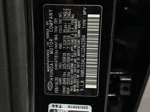 2020 Hyundai Tucson Ultimate