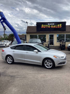 2018 Ford Fusion for sale at BANK AUTO SALES in Wayne MI