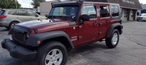 2010 Jeep Wrangler Unlimited for sale at Hern Motors in Hubbard OH
