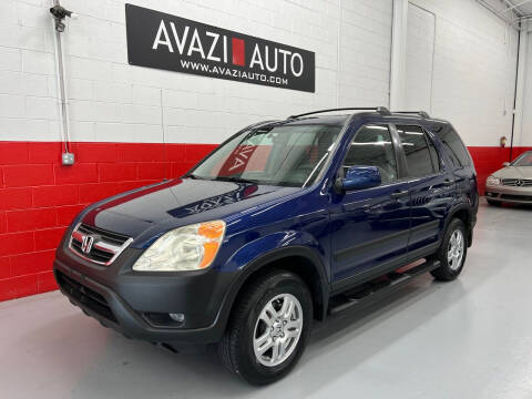 2002 Honda CR-V for sale at AVAZI AUTO GROUP LLC in Gaithersburg MD