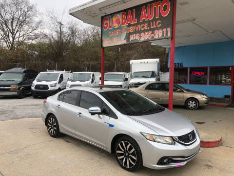 2014 Honda Civic for sale at Global Auto Sales and Service in Nashville TN