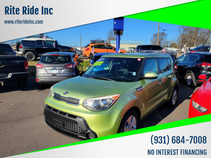 2015 Kia Soul for sale at Rite Ride Inc 2 in Shelbyville TN