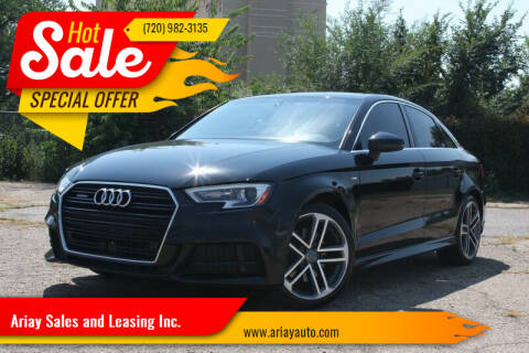 2017 Audi A3 for sale at Ariay Sales and Leasing Inc. - Pre Owned Storage Lot in Denver CO