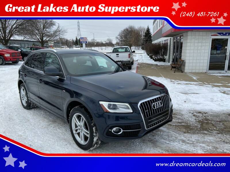 2014 Audi Q5 for sale at Great Lakes Auto Superstore in Waterford Township MI