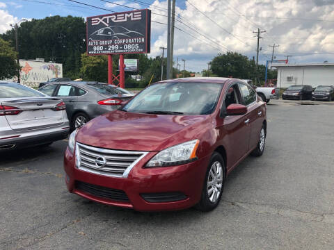 2015 Nissan Sentra for sale at Extreme Auto Group Corp in Charlotte NC