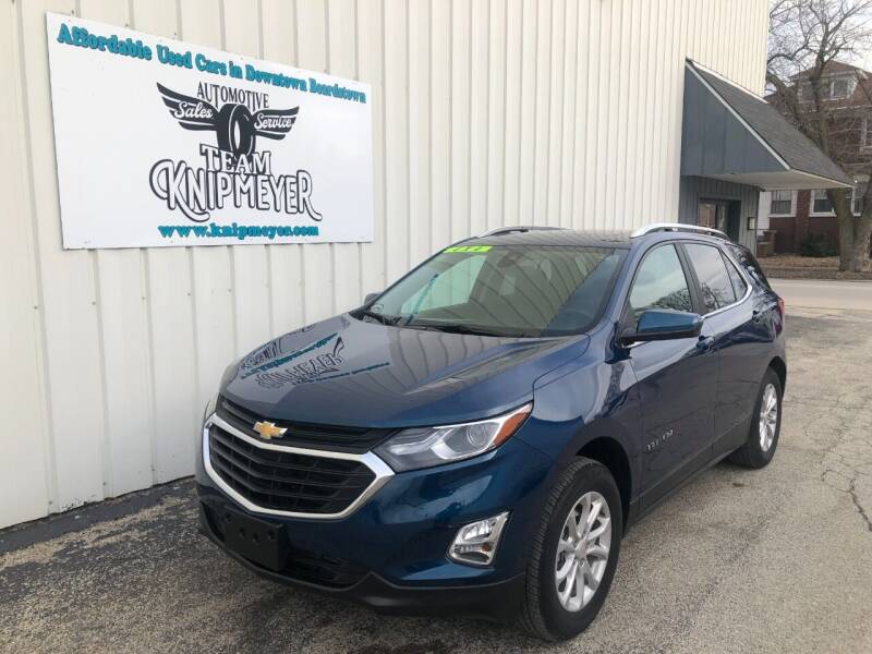 2021 Chevrolet Equinox for sale at Team Knipmeyer in Beardstown IL