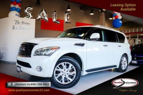 2011 Infiniti QX56 for sale at Quality Auto Center of Springfield in Springfield NJ