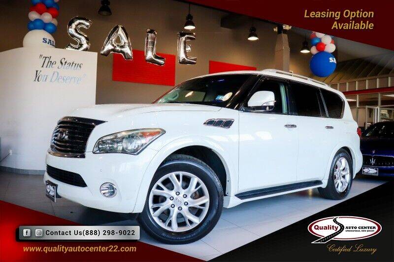 2011 Infiniti QX56 for sale at Quality Auto Center in Springfield NJ