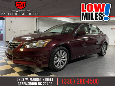 2012 Honda Accord for sale at Exotic Motorsports in Greensboro NC
