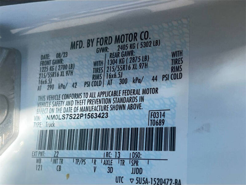 2023 Ford Transit Connect XL