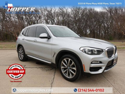 2019 BMW X3 for sale at HOPPER MOTORPLEX in Plano TX