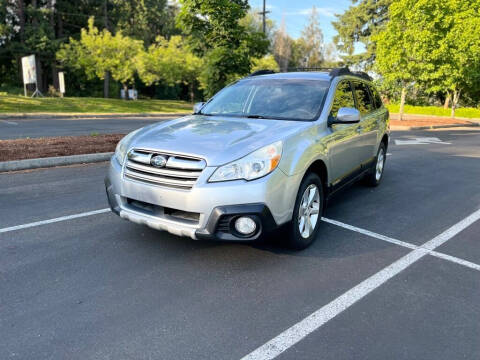 2013 Subaru Outback for sale at BJL Auto Sales LLC in Auburn WA