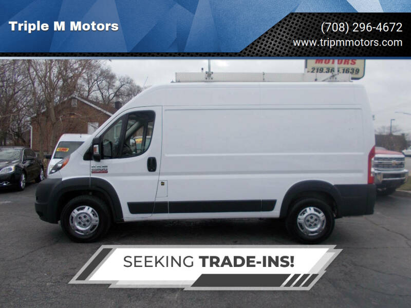 2017 RAM ProMaster for sale at Triple M Motors in Saint John IN