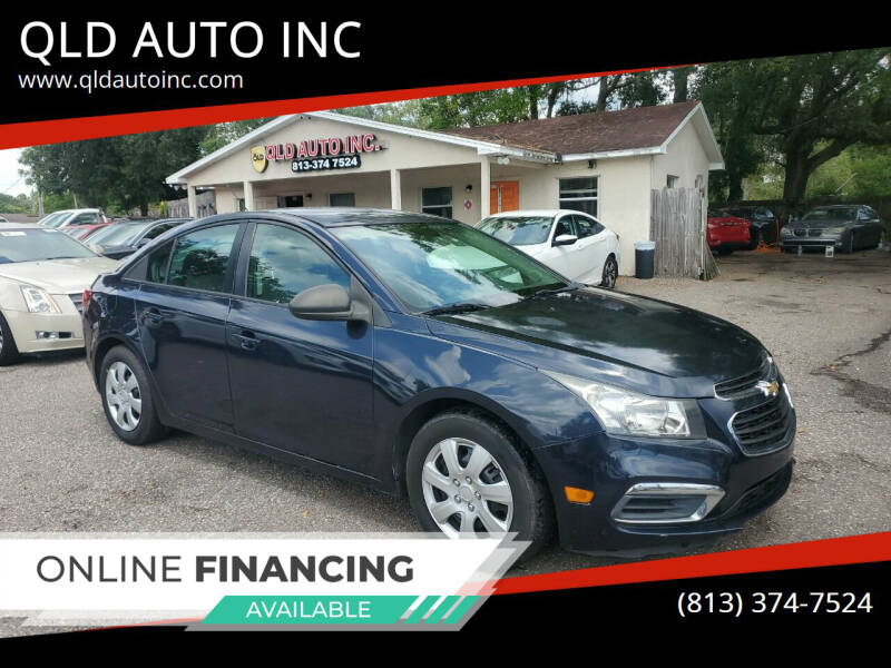 2015 Chevrolet Cruze for sale at QLD AUTO INC in Tampa FL