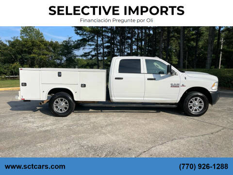 2016 RAM 3500 for sale at SELECTIVE IMPORTS in Woodstock GA