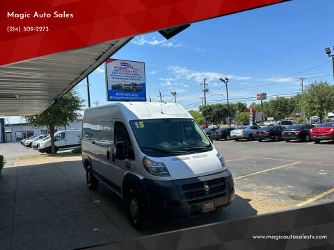 2015 RAM ProMaster for sale at Magic Auto Sales - Cash Cars in Dallas TX