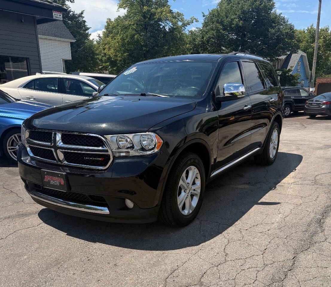 Black 2013 Dodge Durango Crew AWD Crew 4dr SUV 2