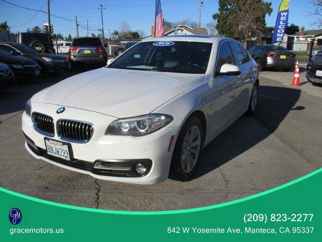 2016 BMW 5 Series for sale at Grace Motors in Manteca CA