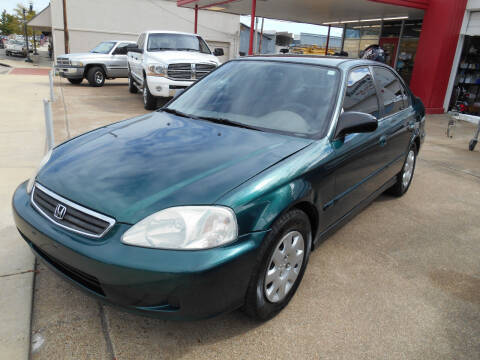 2000 Honda Civic for sale at Performance Upholstery & Auto Sales LLC in Hot Springs AR