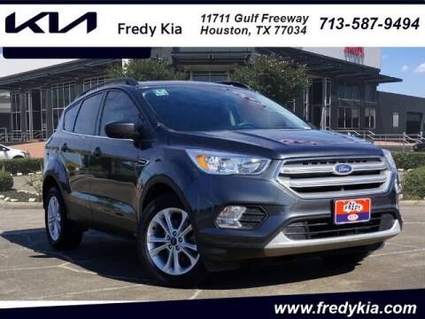 2018 Ford Escape for sale at FREDY KIA USED CARS in Houston TX